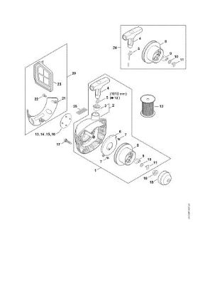 Picture of Rewind starter FS 260 R