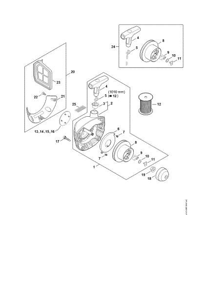 Picture of Rewind starter FS 260 R