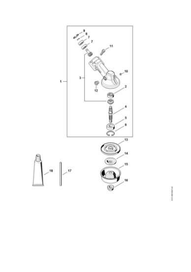 Picture of Gear head FS 260 RC-E