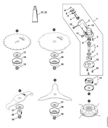 Picture of Gear head FS 261