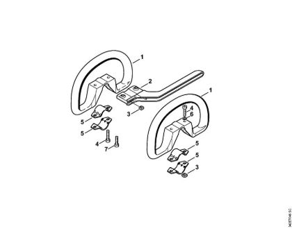Loop handle Brushcutters (FS) FS 44 Stihl