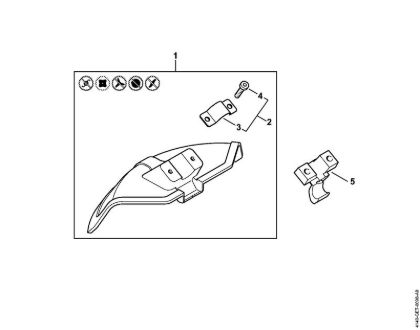 Deflector J Brushcutters (FS) FS 55 C-E Stihl