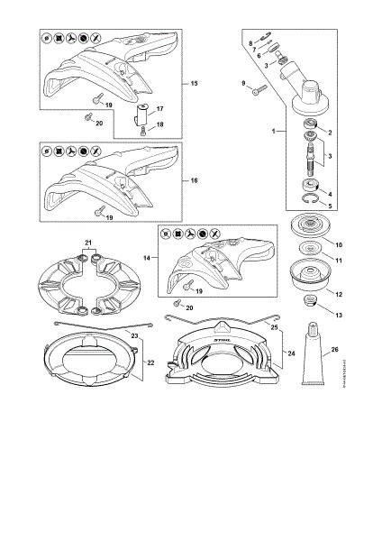 Picture of Gear head, Deflector FS 56 R