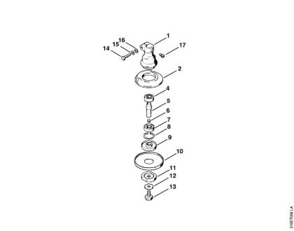 Housing (Driving) Brushcutters (FS) FS 61 RE Stihl