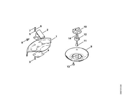 Deflector Brushcutters (FS) FS 65 Stihl