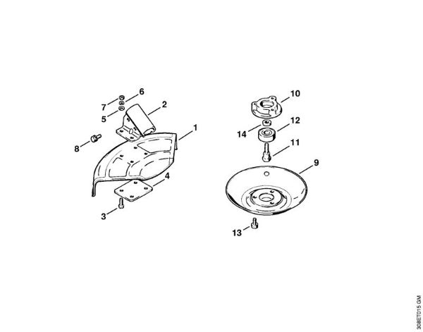 Deflector Brushcutters (FS) FS 65 AVRE Stihl