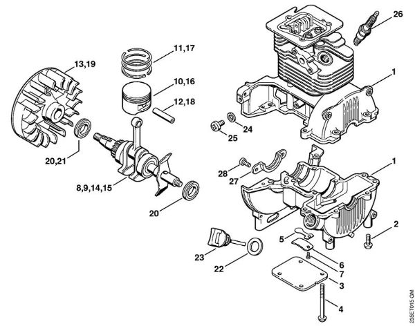 Crankcase Brushcutters (FS) FS 65-4 Stihl