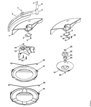Deflector Brushcutters (FS) FS 66 Stihl