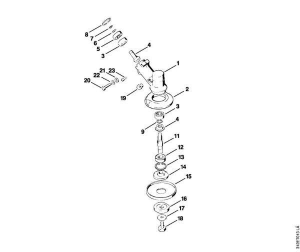 Gear head Brushcutters (FS) FS 80 E Stihl