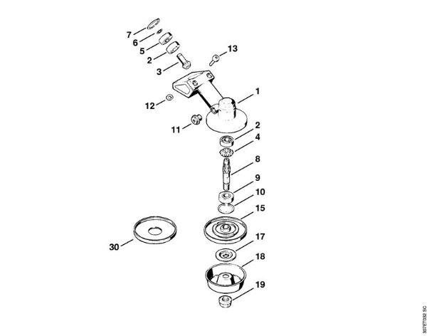 Gear head FS 81 Brushcutters (FS) FS 81 Stihl