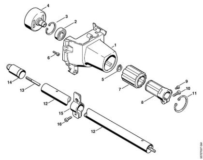 Fan housing Brushcutters (FS) FS 88 Stihl