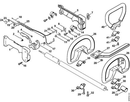 Loop handle Brushcutters (FS) FS 88 Stihl