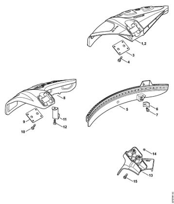 Deflector Brushcutters (FS) FS 89 Stihl