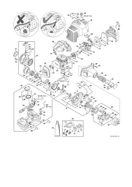 Picture of Engine up to serial number 514309587 FS 94 RC-E