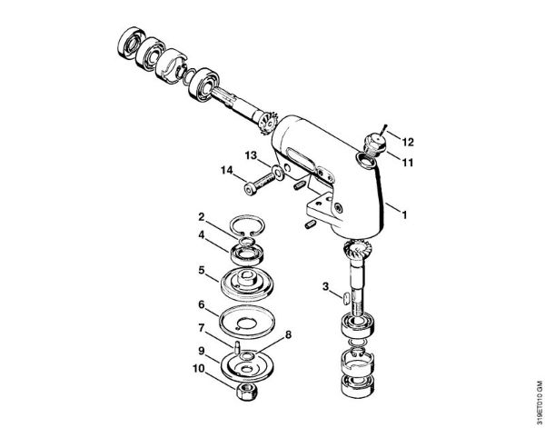 Gear head Clearing saws (FS) FS 151 Stihl