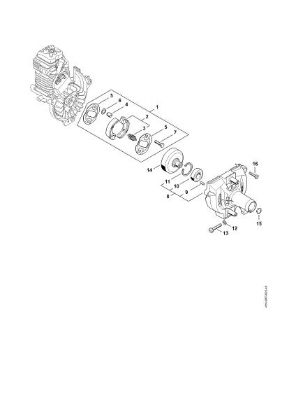 Picture of Clutch, Fan housing FS 311