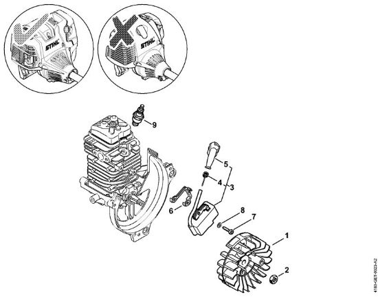 Ignition system Clearing saws (FS) FS 311 Stihl