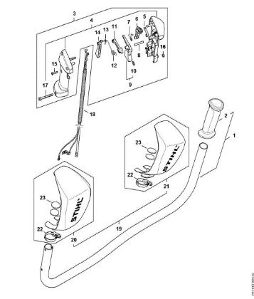 Picture of Bike handle FS 361 C-EM