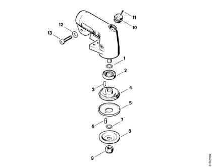 Gear head Clearing saws (FS) FS 410 (4110) Stihl