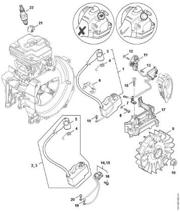 Picture of Ignition system FS 410 C-EM K