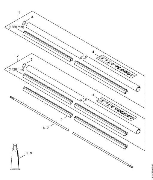 Picture of Drive tube assembly FS 411 C-EM