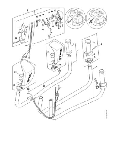 Picture of Bike handle FS 460