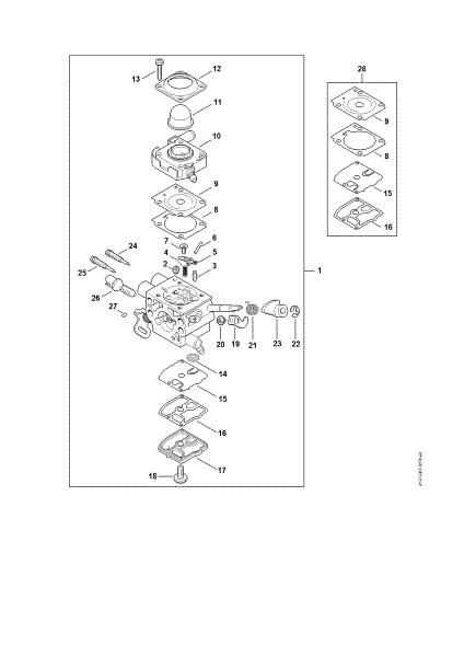 Picture of Carburetor 4147/23 FS 460