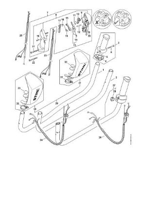 Picture of Bike handle FS 460 C-EM