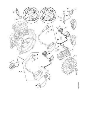 Picture of Ignition system FS 460 C-EM KW
