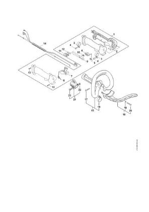 Picture of Loop handle FS 460 RC-EM