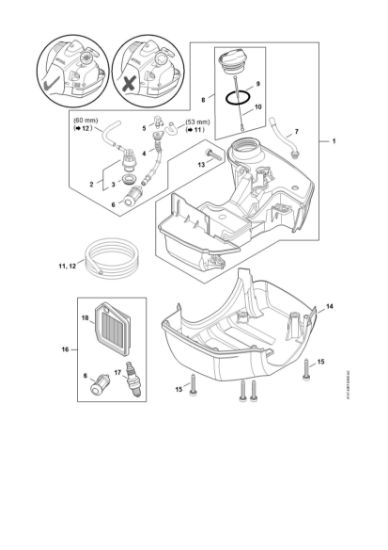 Picture of Fuel tank FS 460-K