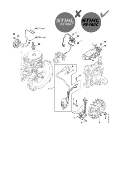 Picture of Ignition system FS 490 C-EM W