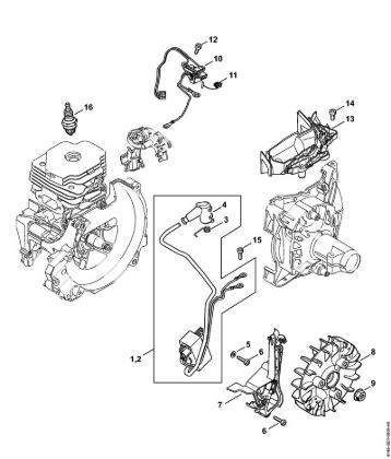 Ignition system Clearing saws (FS) FS 560 C-EM Stihl