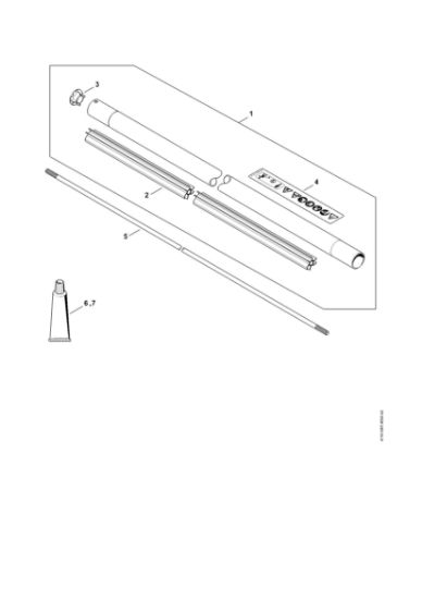 Picture of Drive tube assembly FS 561 C-EM