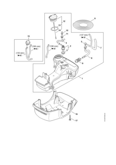 Picture of Fuel tank FS 561 C-EM
