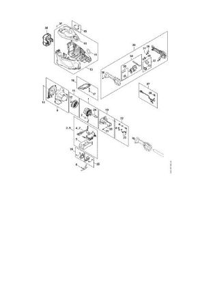 Picture of Electric motor, Motor housing, Control handle FSA 135 R FSA 135 R