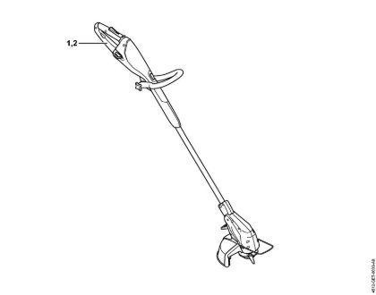 Serial number Cordless trimmers (FSA) FSA 45 Stihl