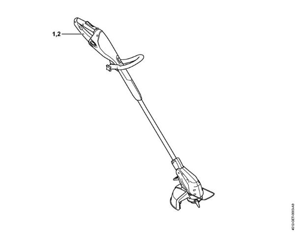Serial number Cordless trimmers (FSA) FSA 45 Stihl