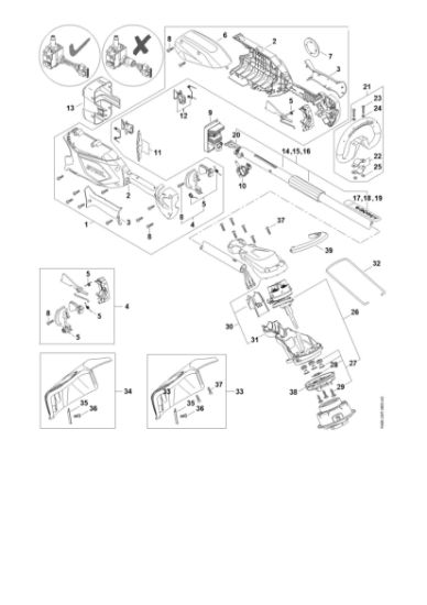 Picture of Spare parts    443467381 FSA 86 R