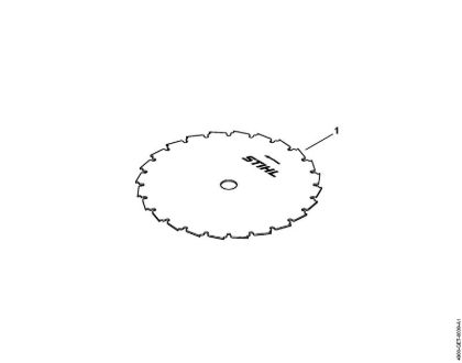 Circular saw blade 200-22, chisel tooth FS Cutting attachments Circular saw blade 200-22, chisel tooth Stihl