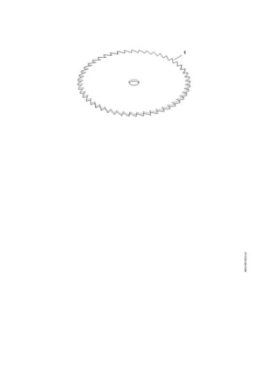 Picture of Circular saw blade 200-44, scratcher tooth Circular saw blade 200-44, scratcher tooth