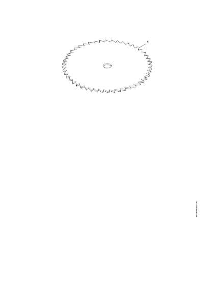 Picture of Circular saw blade 200-44, scratcher tooth Circular saw blade 200-44, scratcher tooth