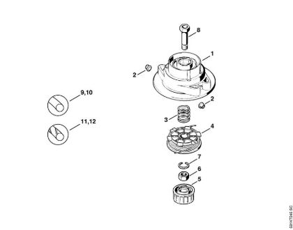 Mowing head AutoCut 21-2 FS Cutting attachments Mowing head AutoCut 21-2 Stihl