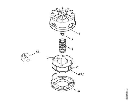 Mowing head AutoCut 2-2 FS Cutting attachments Mowing head AutoCut 2-2 Stihl