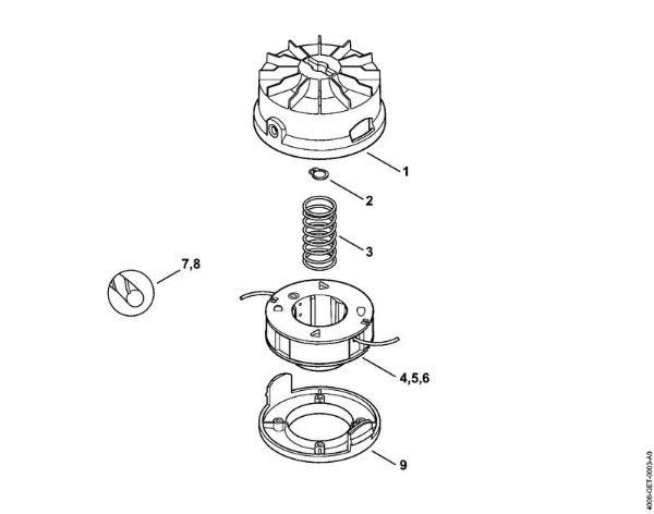 Mowing head AutoCut 2-2 FS Cutting attachments Mowing head AutoCut 2-2 Stihl