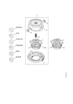 Picture of Mowing head AutoCut 36-2 Mowing head AutoCut 36-2