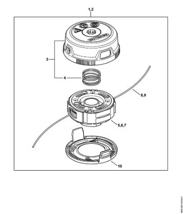 Mowing head AutoCut C 3-2 FS Cutting attachments Mowing head AutoCut C 3-2 Stihl