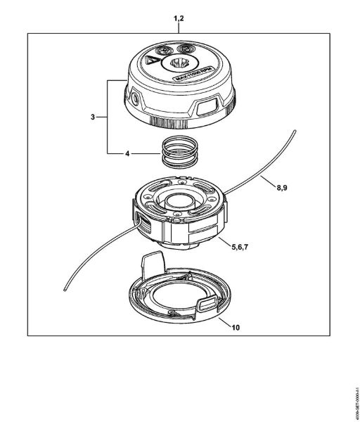 Mowing head AutoCut C 3-2 FS Cutting attachments Mowing head AutoCut C 3-2 Stihl
