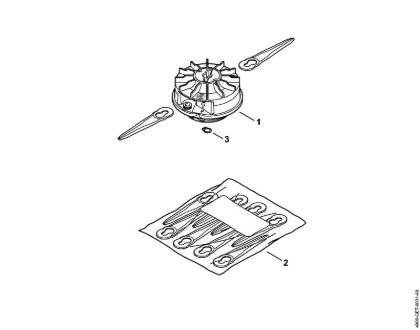 Mowing head PolyCut 2-2 FS Cutting attachments Mowing head PolyCut 2-2 Stihl