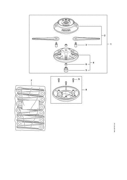Picture of Mowing head PolyCut 28-2 Mowing head PolyCut 28-2